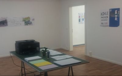 27.1. – 22.2. »GEMEINGUTHELLERSDORF« Eine Ausstellung von Plakaten zu Garten und Gut Hellersdorf in der station urbaner kulturen