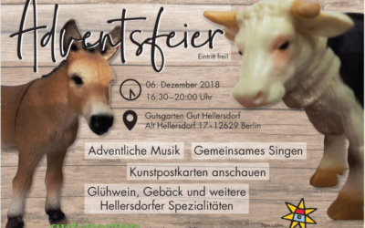 6. Dezember: Adventsfeier im Gutsgarten
