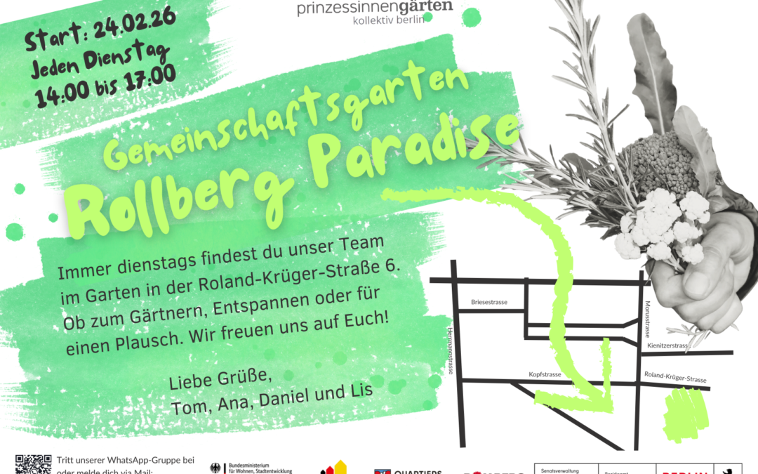 Auf in den Garten– Der Frühling ist da!